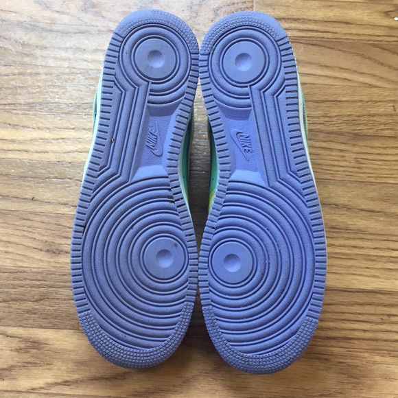 2006 Nike Air Force 1 Easter Egg Vintage Sneakers - Picture 8 of 8